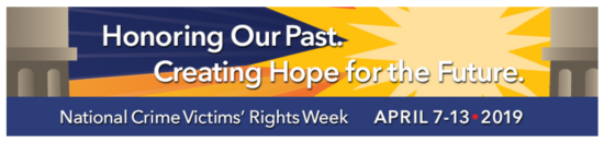 National Crime Victims' Rights Week Image